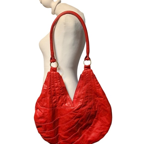 Red boho bag, great condition - Picture 1 of 5
